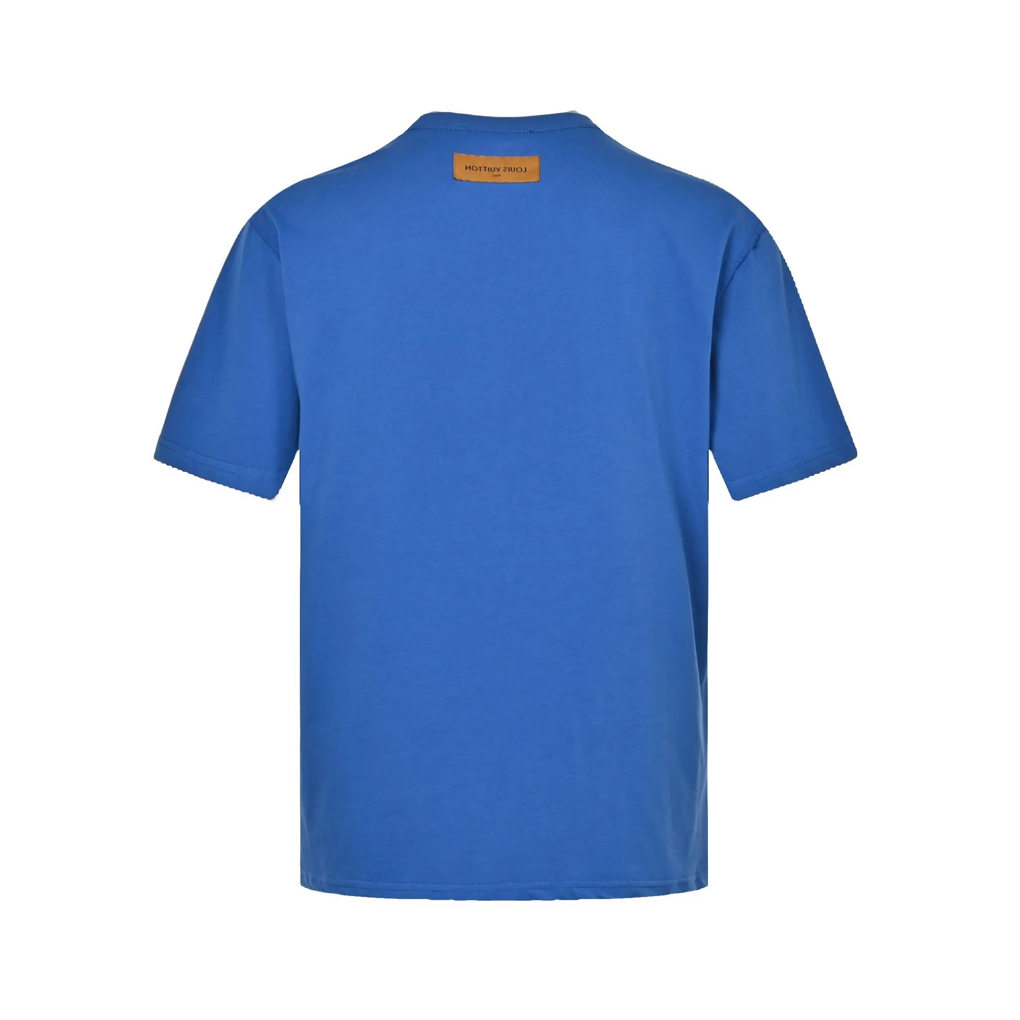 Louis Vuitton/Louis Vuitton three-dimensional embossed logo short sleeves